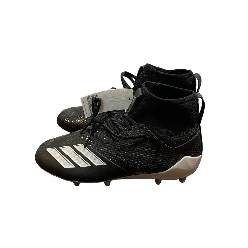 New Adidas‎ Adizero 5 Star 7.0 Mid TD Team Football Cleats Black